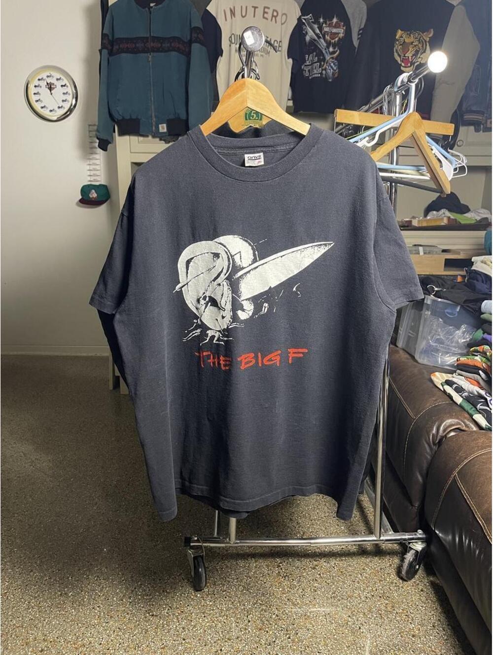 Vintage 90s The Big F Punk Band Shirt